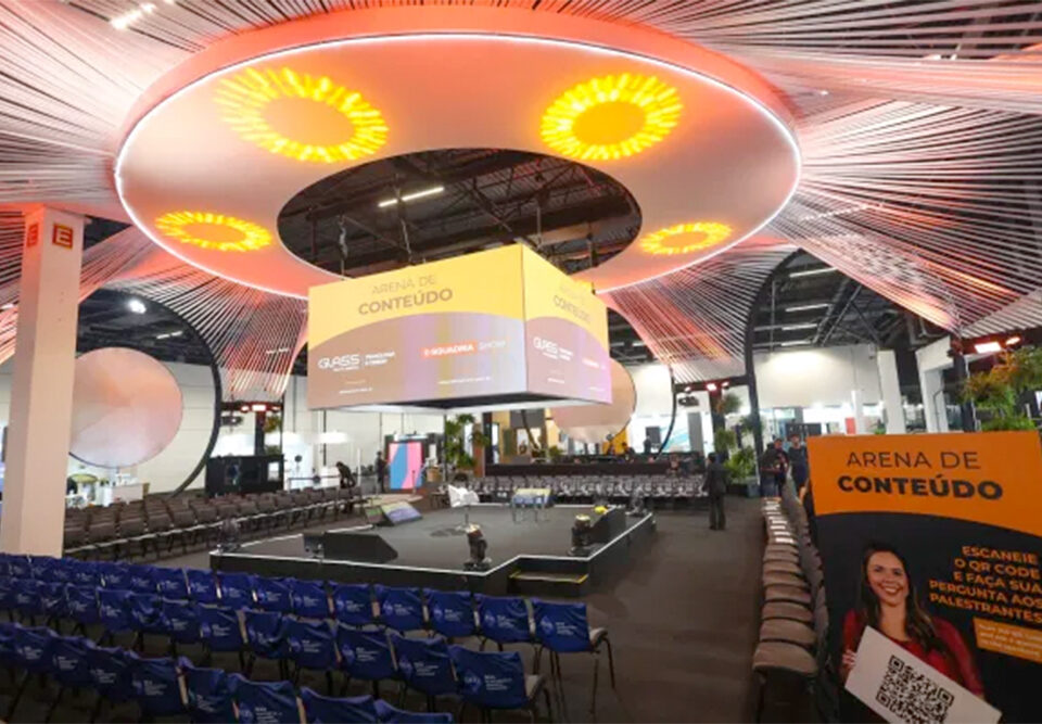 Slider está no maior evento vidreiro da América Latina