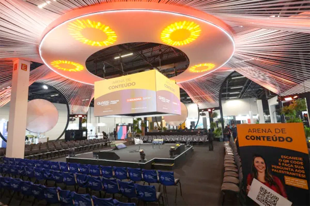 Slider está no maior evento vidreiro da América Latina